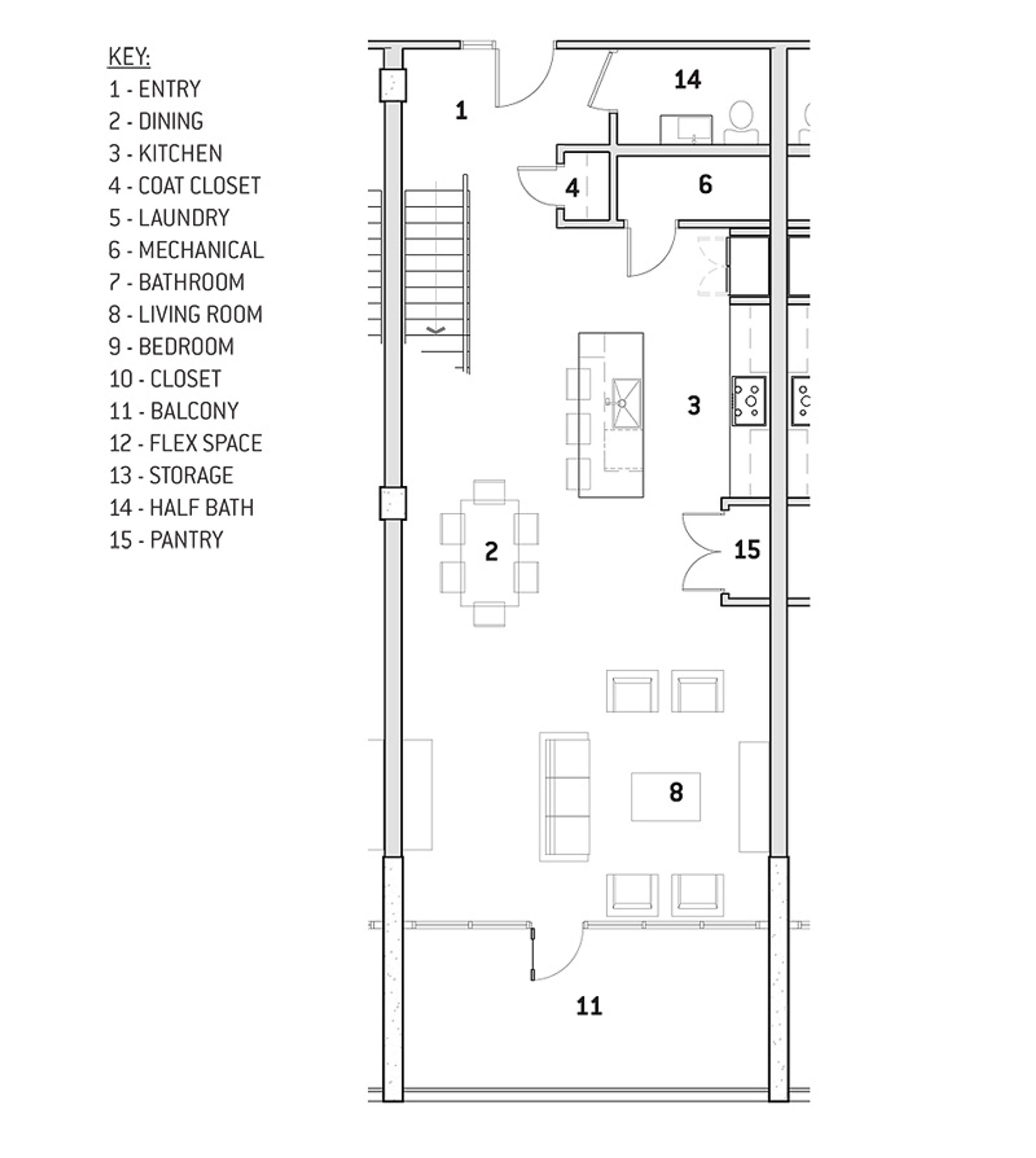 Unit Type B Layout