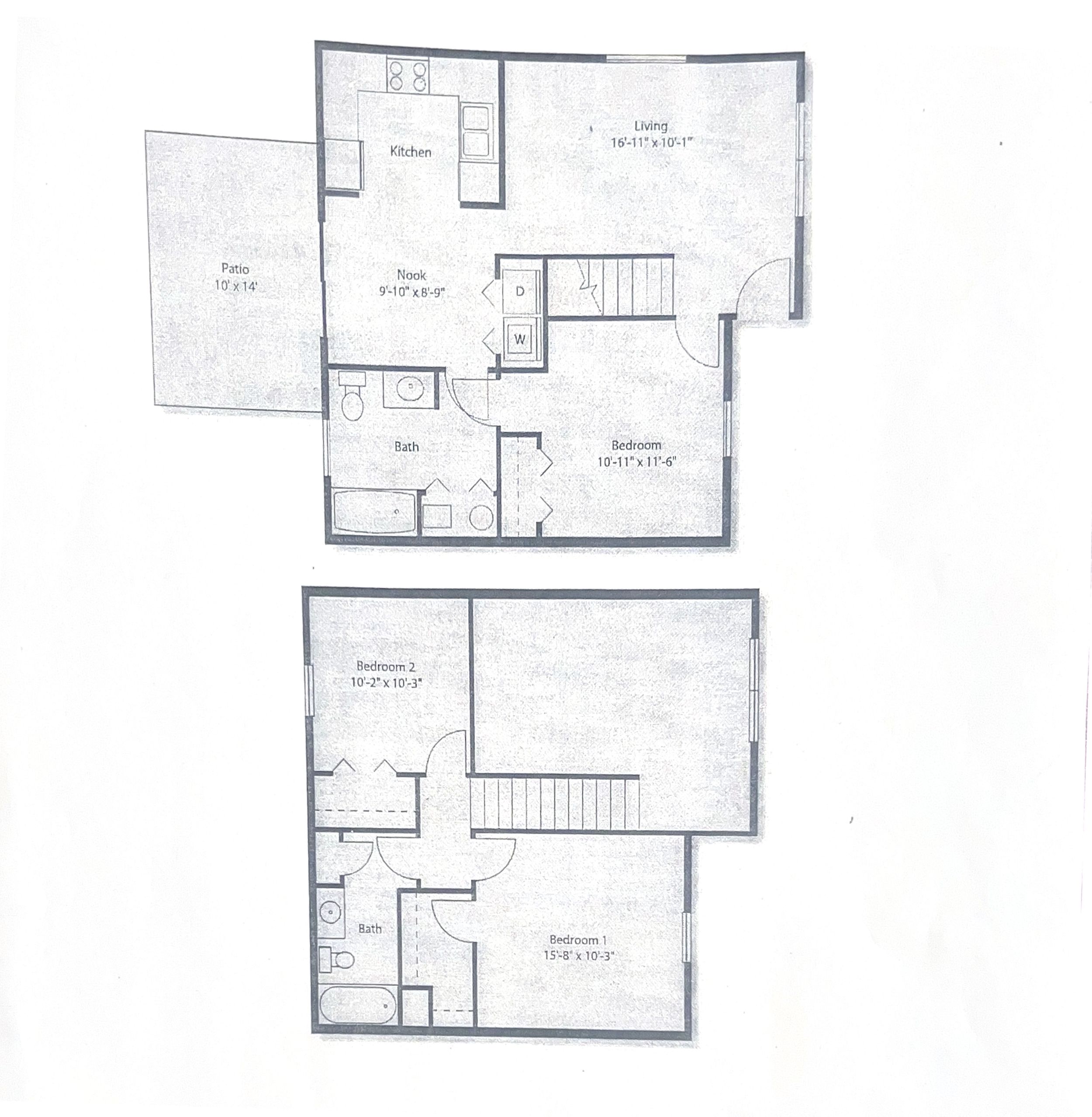 The Aspen floorplan image