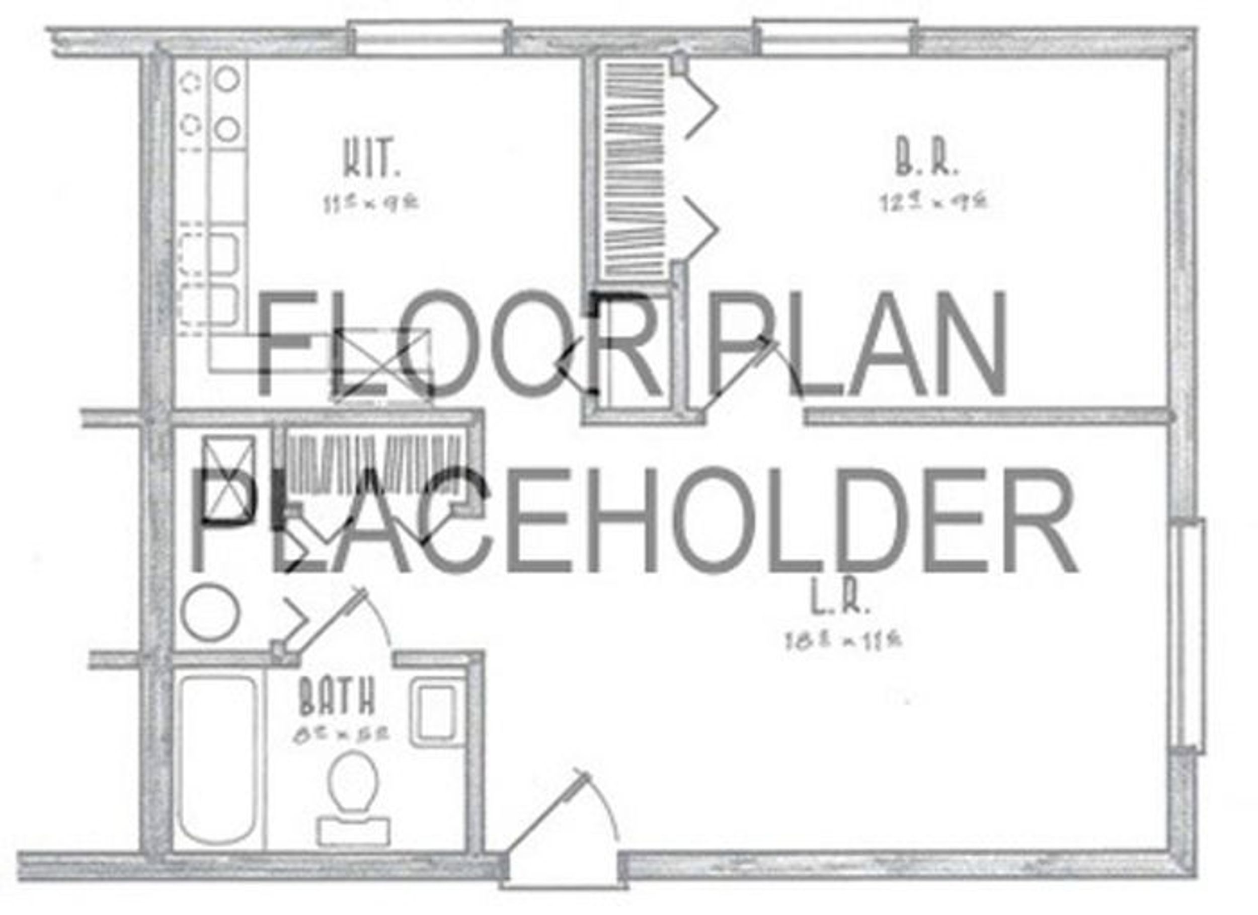 2 Bedroom Unit  floorplan image