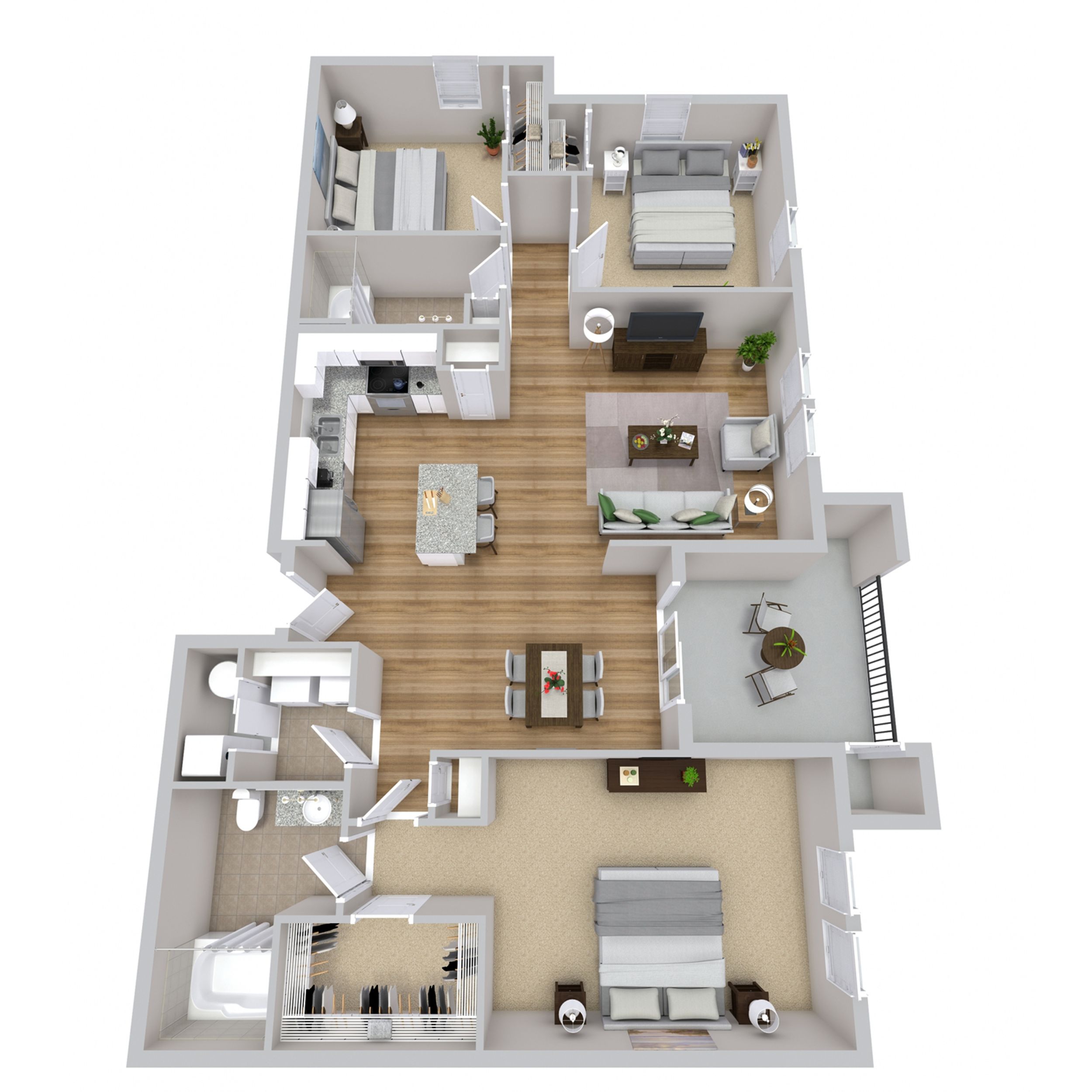 Beach House Floorplan