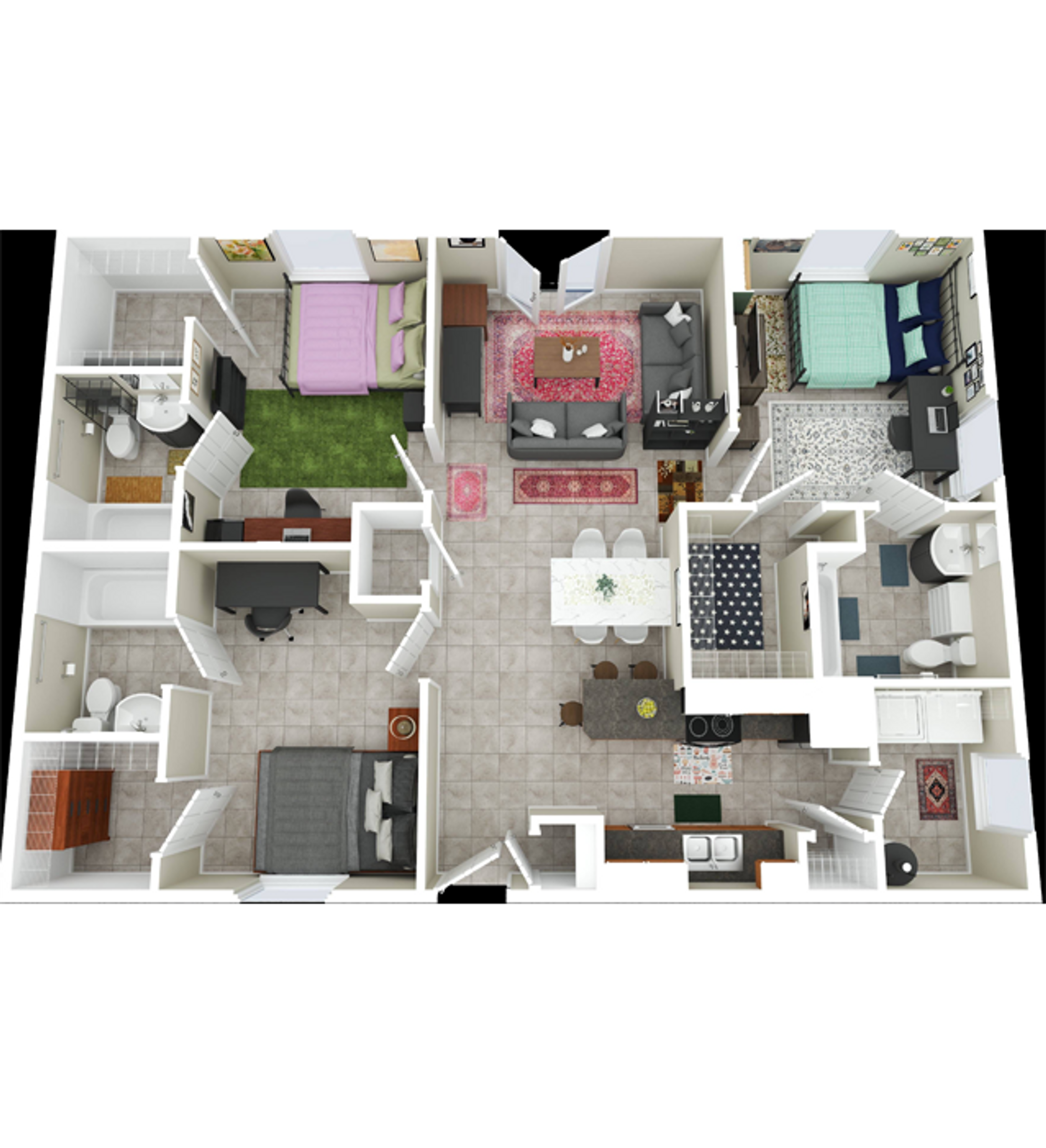 Stadium Place B floorplan image