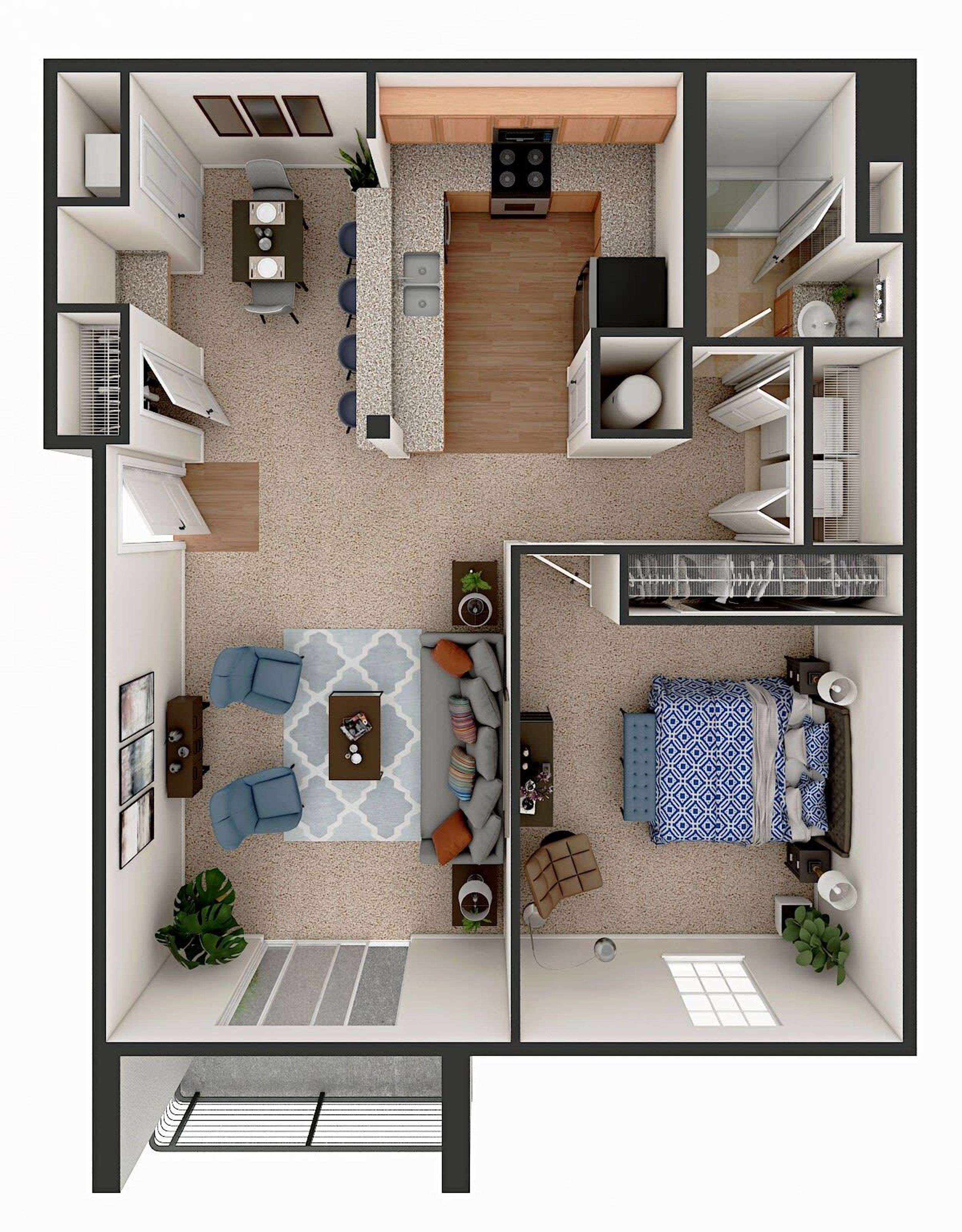 The Lafayette floorplan