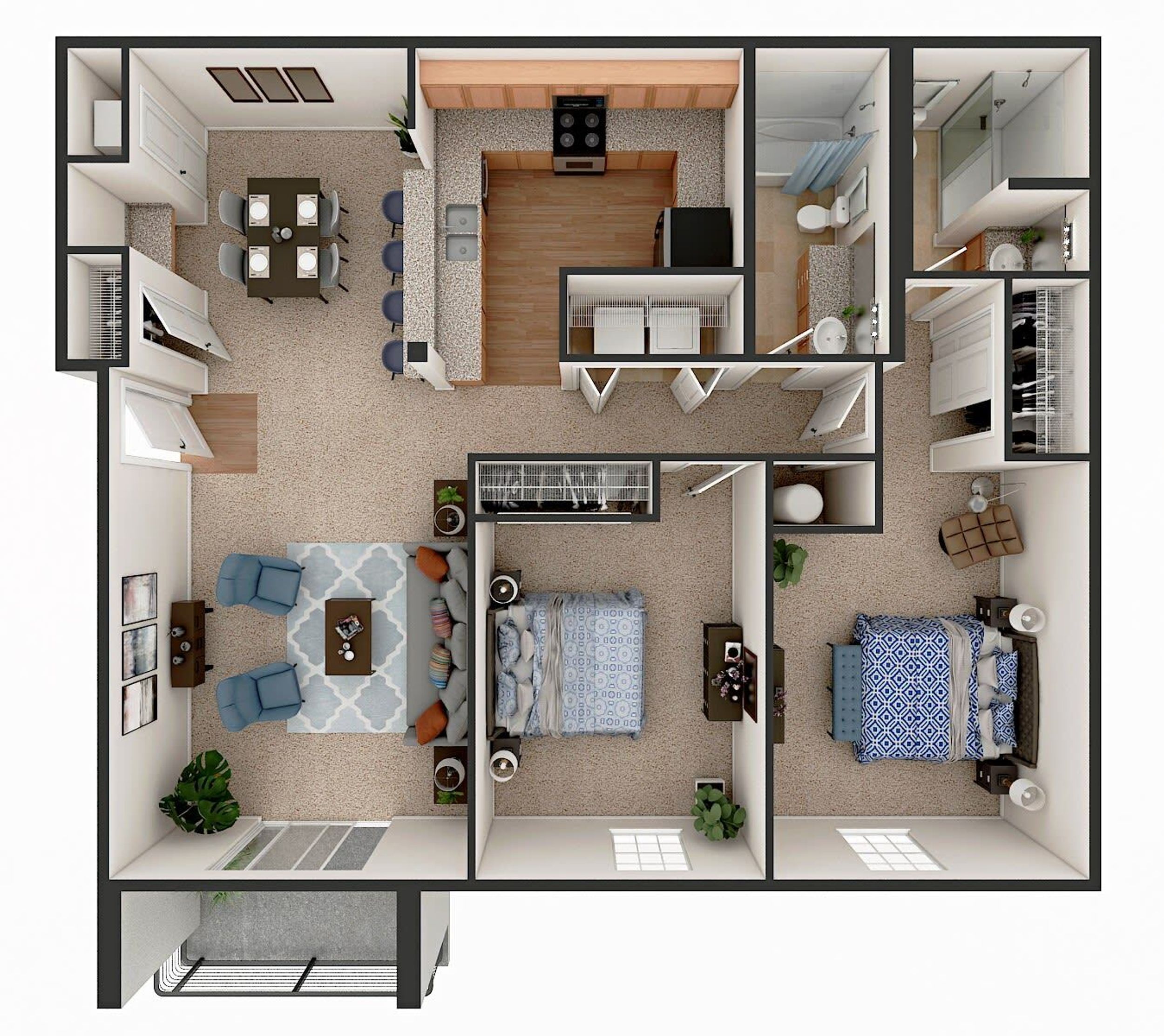 The Henry Clay floorplan