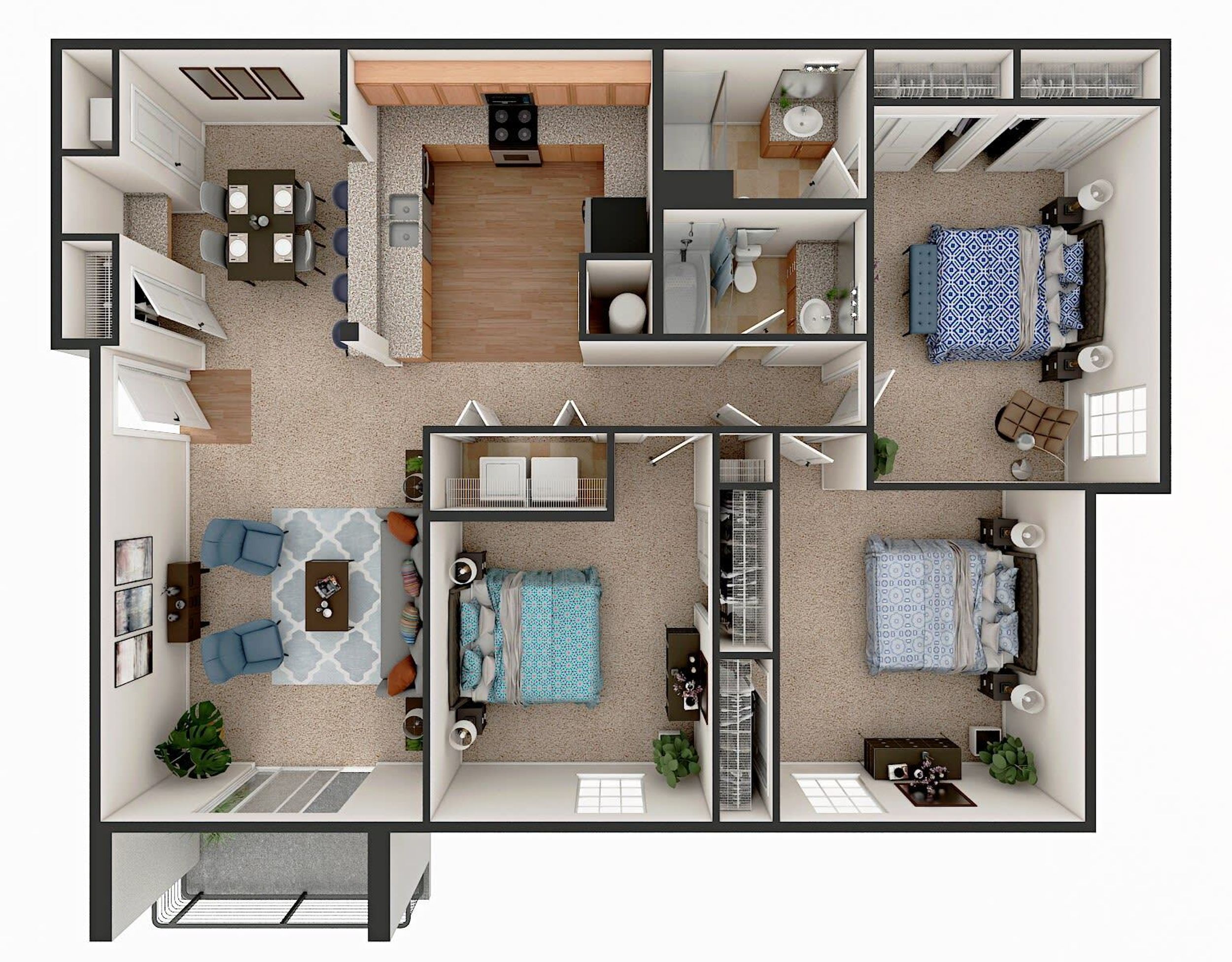The Ashland floorplan