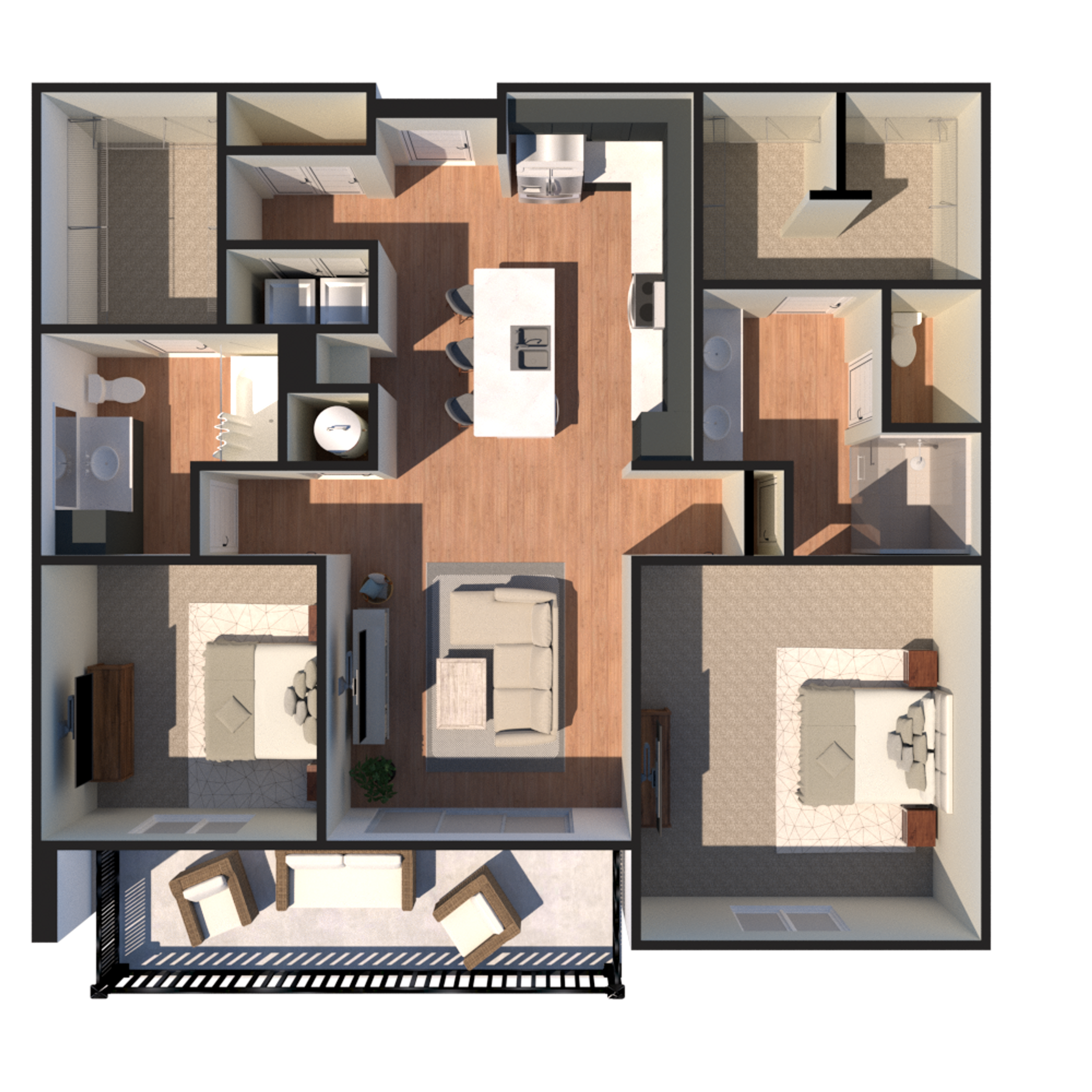 B2 floorplan
