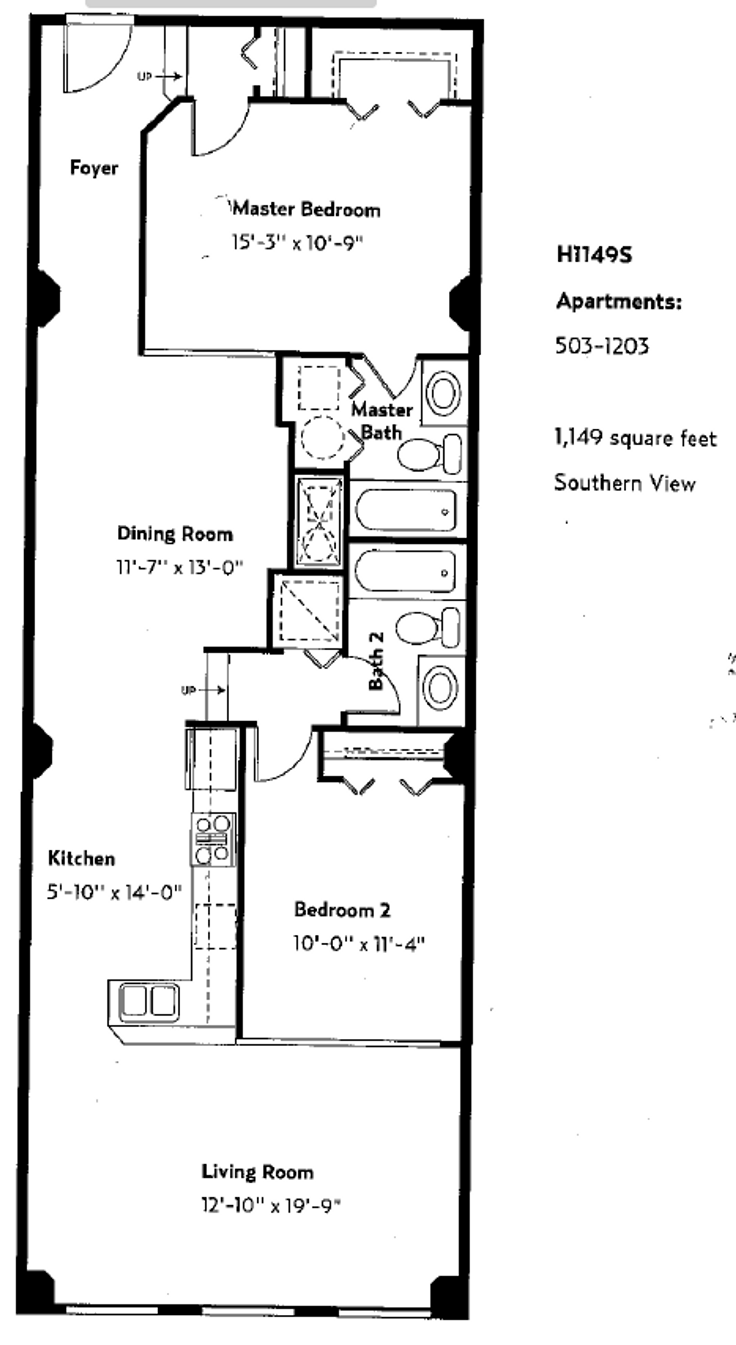 903 | AVAILABLE NOW floorplan image