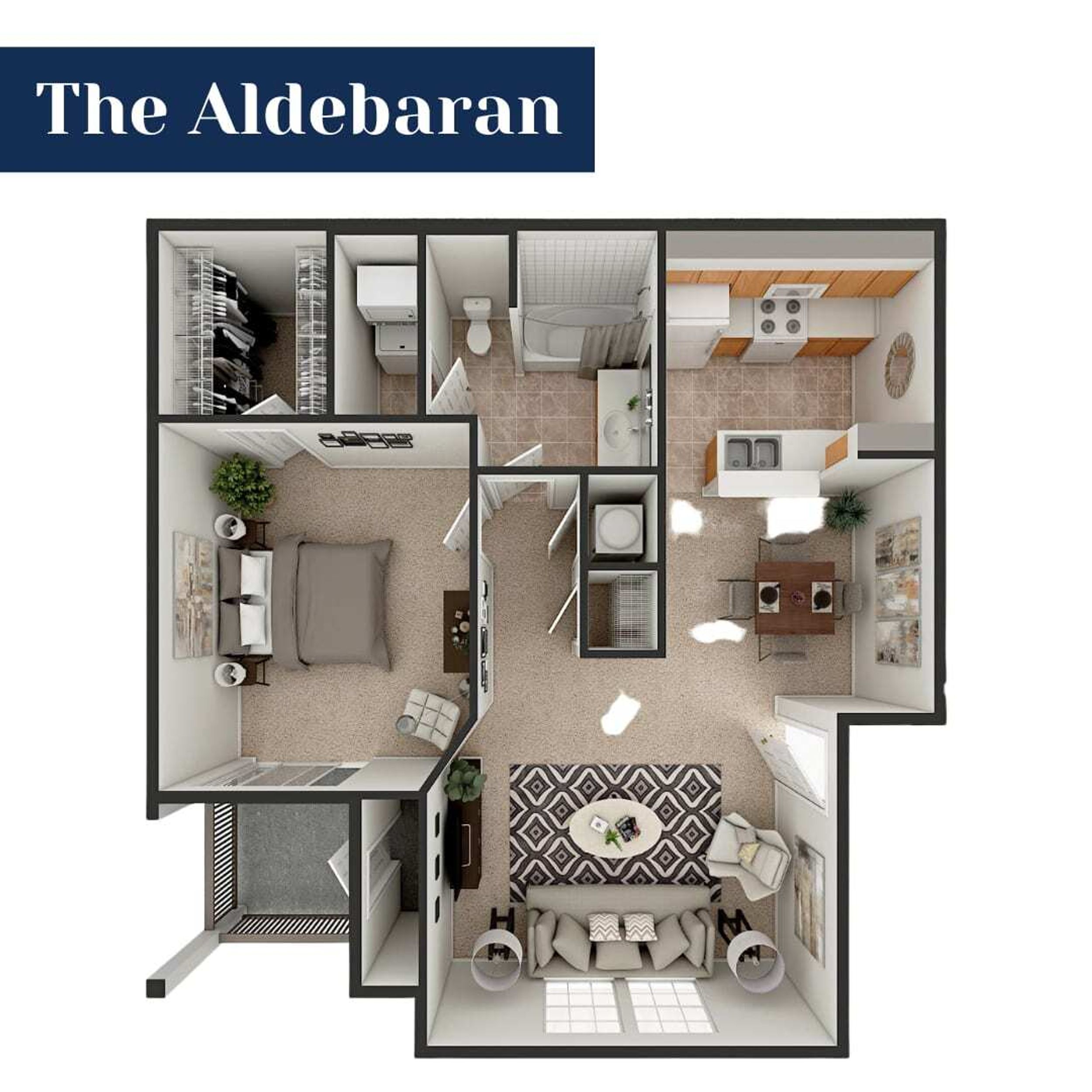 The Aldebaran floorplan