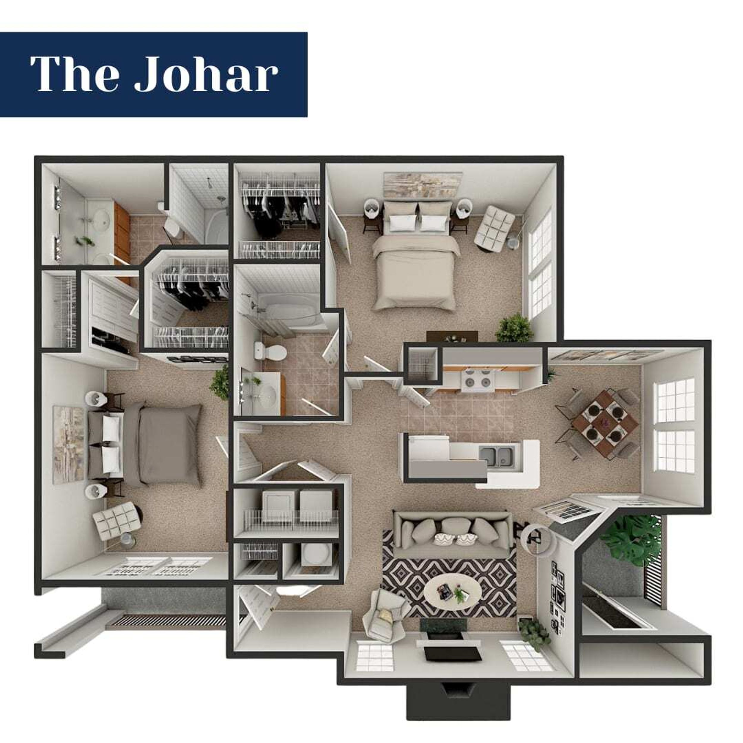 The Johar floorplan