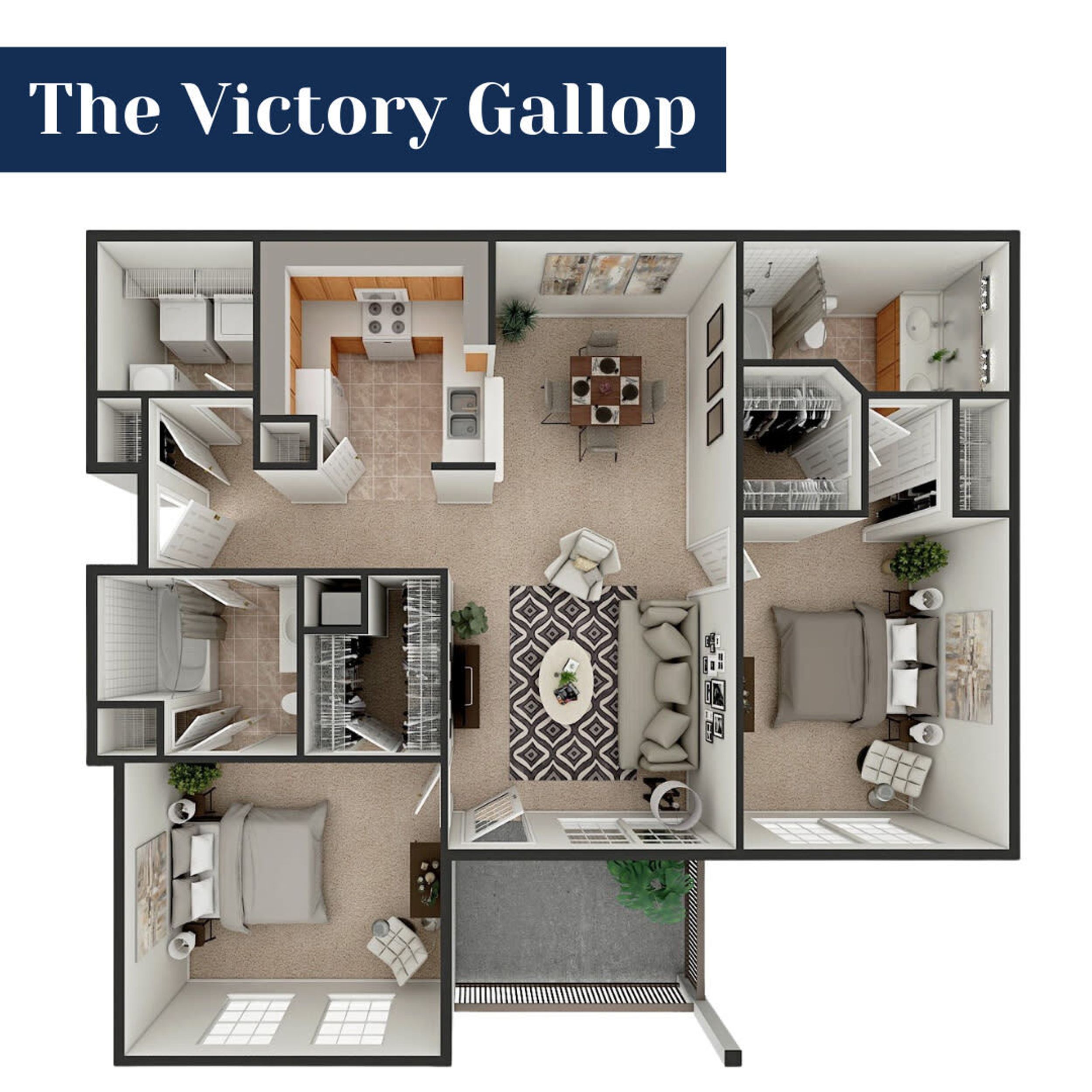 The Victory Gallop floorplan