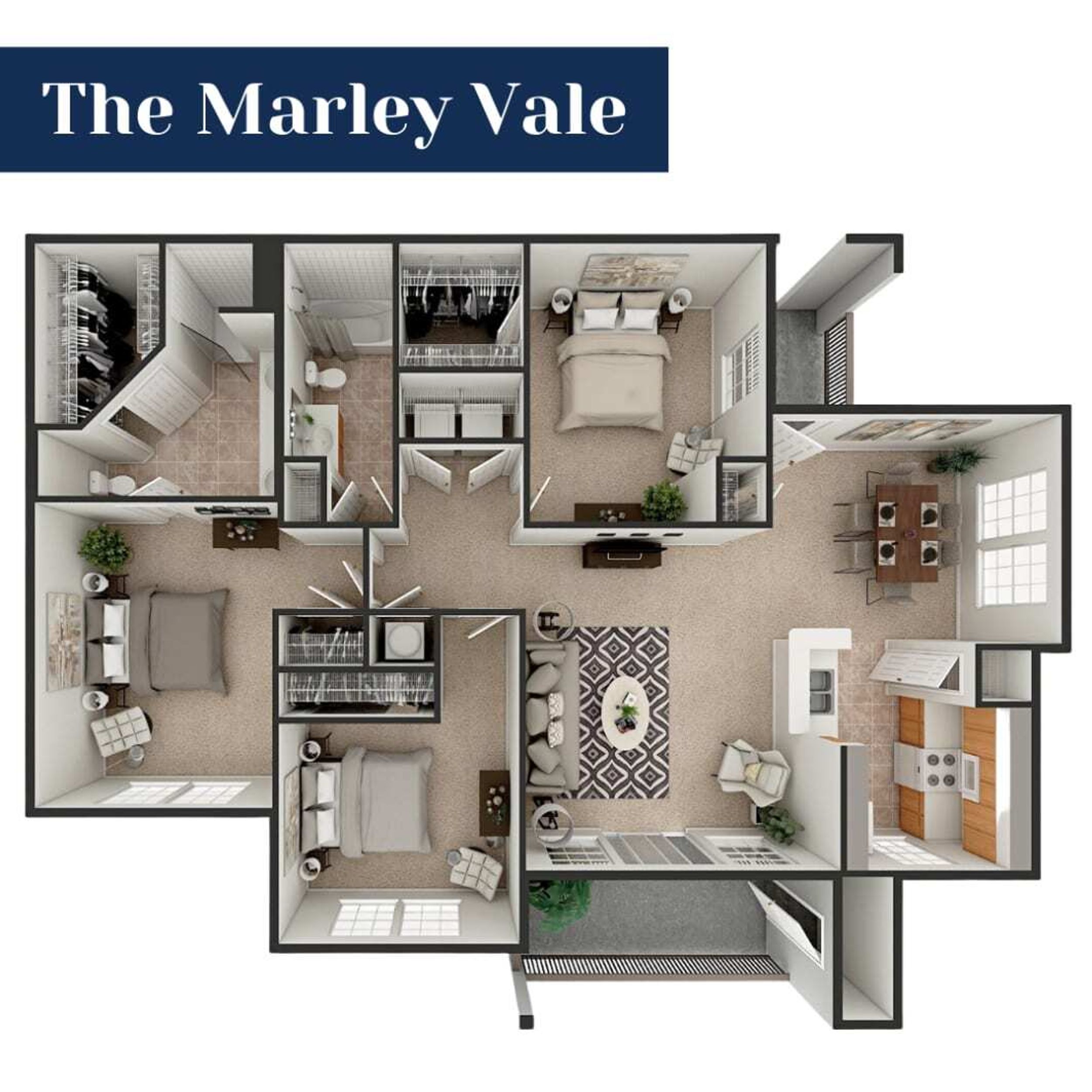 The Marley Vale floorplan