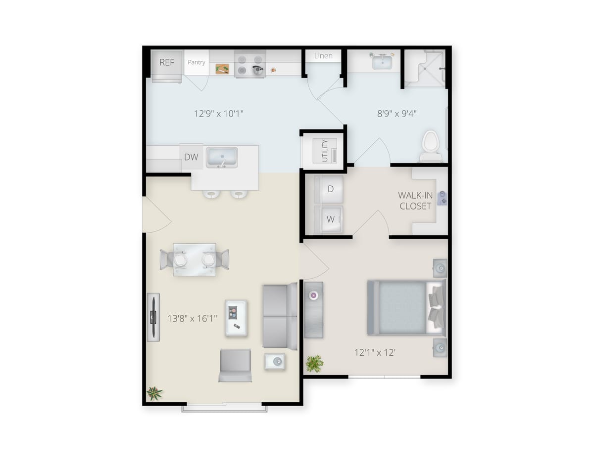 1A-A floorplan image