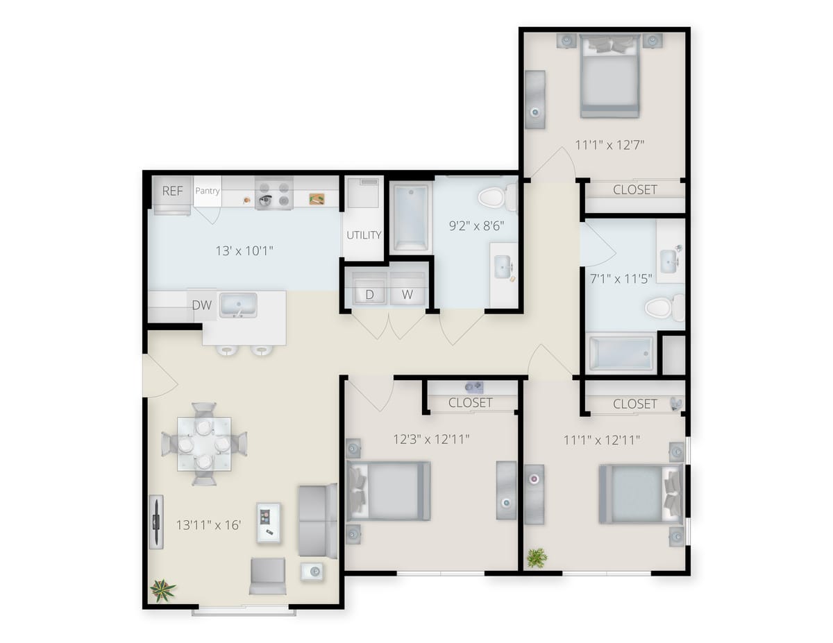3A-A floorplan image